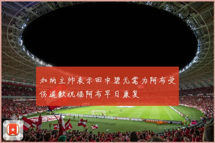 加纳主帅表示田中碧无需为阿布受伤道歉祝福阿布早日康复