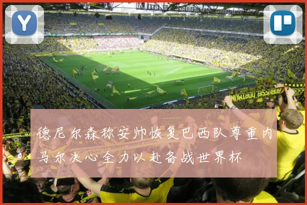 德尼尔森称安帅恢复巴西队尊重内马尔决心全力以赴备战世界杯