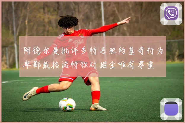 阿德尔曼批评多特恶犯约基奇行为卑鄙戴格诺特称对掘金唯有尊重